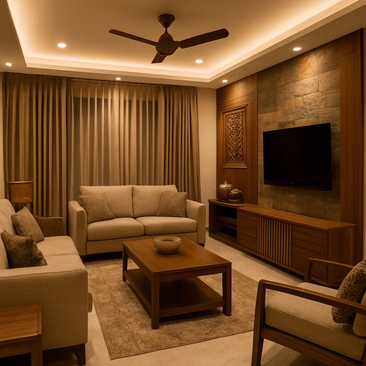 Gypsum False Ceilings